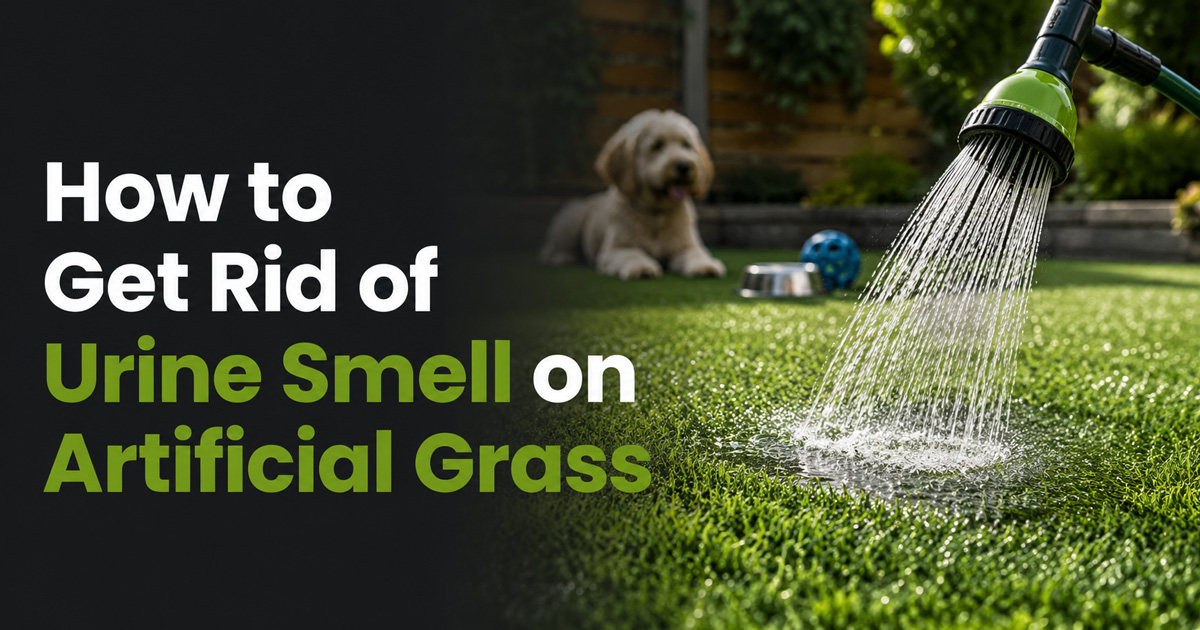 How to Get Rid of Urine Smell on Artificial Grass