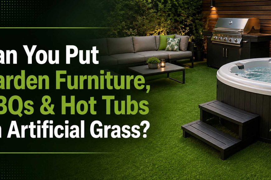 Can You Put Furniture, BBQs & Hot Tubs on Artificial Grass?